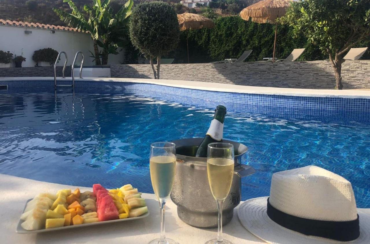 Villa Candela En Benajarafe Piscina Privada Buitenkant foto